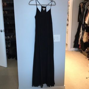 Long black dress